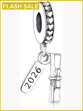 2026 Graduation Charm Bead Pendant for Bracelet Necklace Jewelry Gift